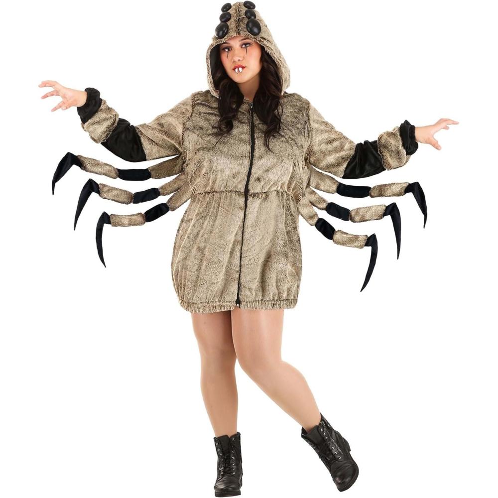 image:imagePlus Size Cozy Tarantula Costume for Women