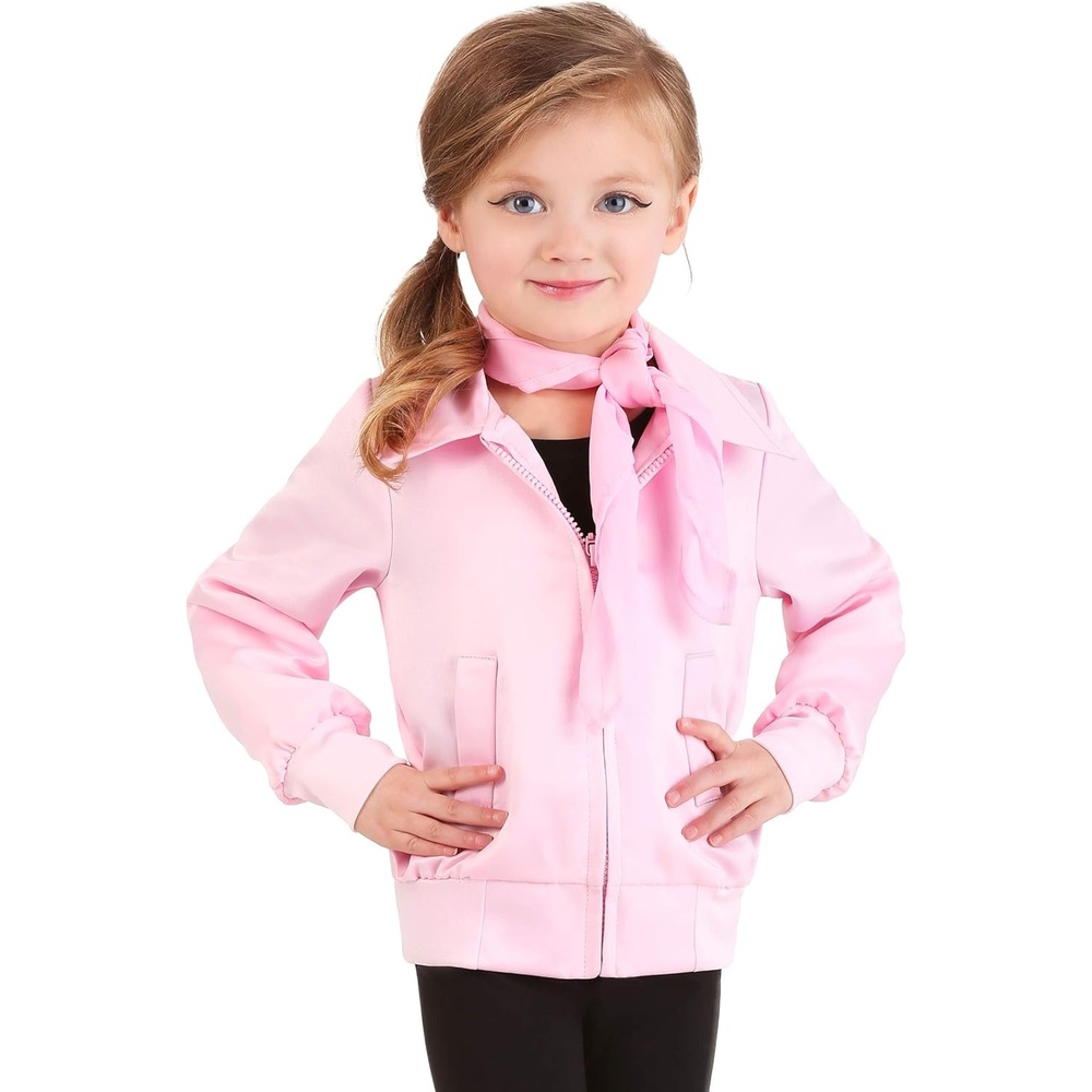 image:imageFun Costumes Movie Magic Officially Licensed Grease Pink Ladies Costume for Toddlers Timeless Halloween Outfit 12 Months12 Months