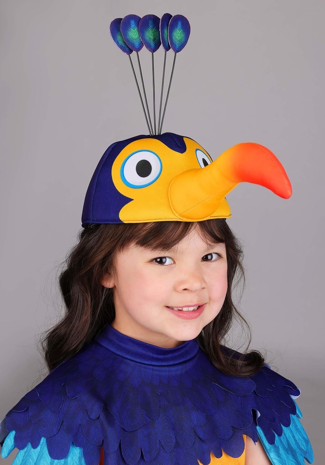 image:imageToddler Pixar UP Kevin Costume Dress with Headpiece and Winged Tail Officially Licensed Disney Bird Outfit for Halloween