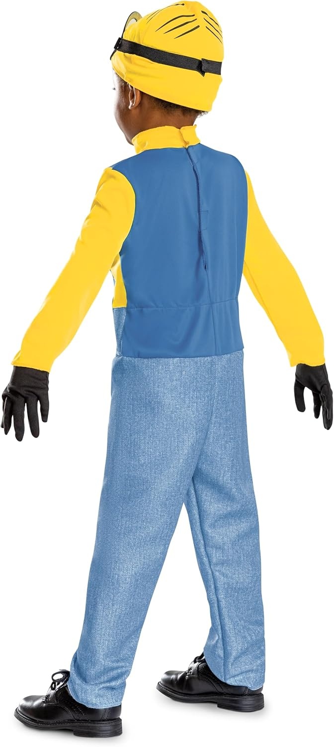 image:imageDespicable Me Minion Toddler Costume Kids Minions Jumpsuit Beanie Gloves 3Piece Mask Officially Licensed