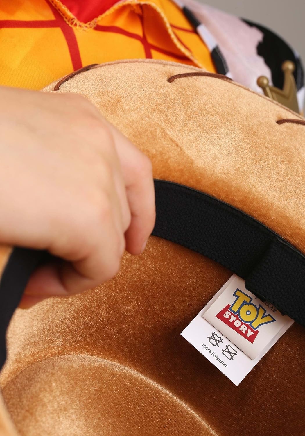 image:imageDisney Toy Story Woody Cowboy Hat for Kids Suede Brown Hat with Rope Accents amp Brown Band Officially Licensed