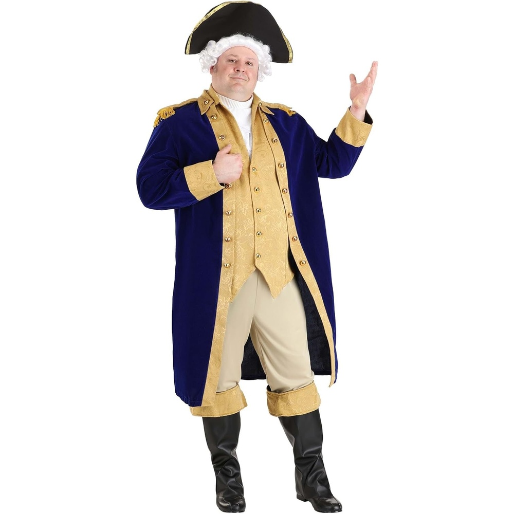image:imageFun Costumes Plus Size George Washington Costume 2X 3X