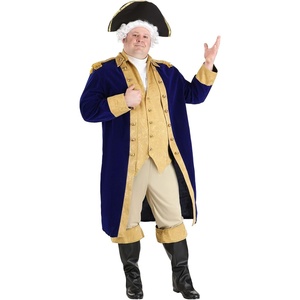 Fun Costumes Plus Size George Washington Costume 2X 3X