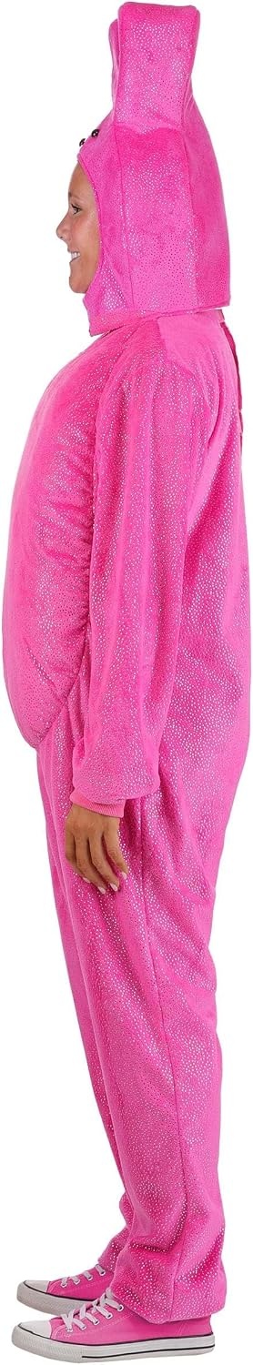 image:imageEaster Pink Bunny Peeps Costume for Adults Glittery Jumpsuit amp Plush Headpiece Officially Licensed