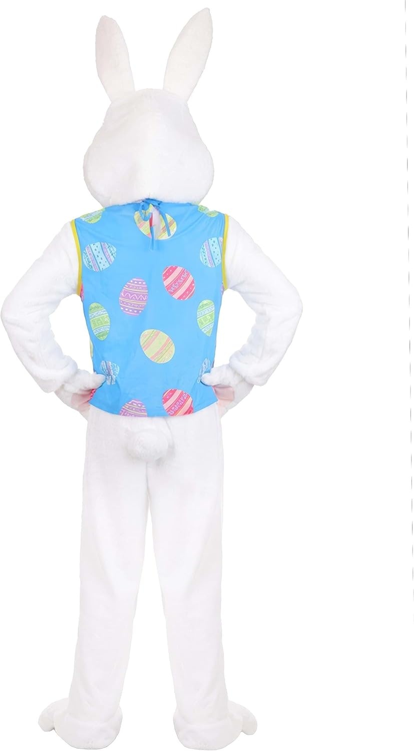 image:imageFun Costumes Easter Bunny Mascot Costume for Adults with Shirt Pants Headpiece and Gloves Spring Holiday Outfit