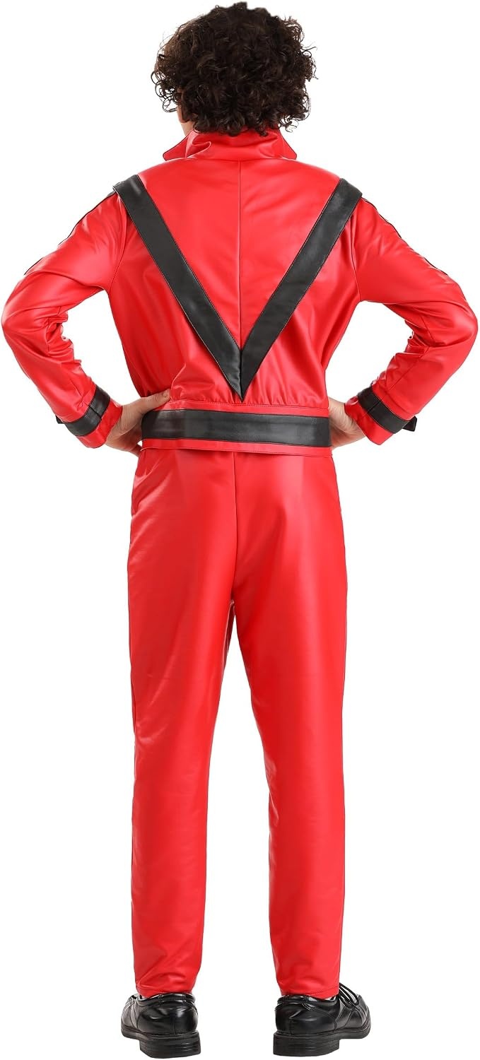 image:imageKids Michael Jackson Thriller Costume Red Tracksuit Michael Jackson Kids Costume for Halloween Outfit