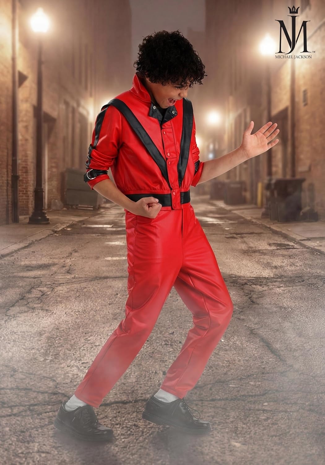image:imageKids Michael Jackson Thriller Costume Red Tracksuit Michael Jackson Kids Costume for Halloween Outfit
