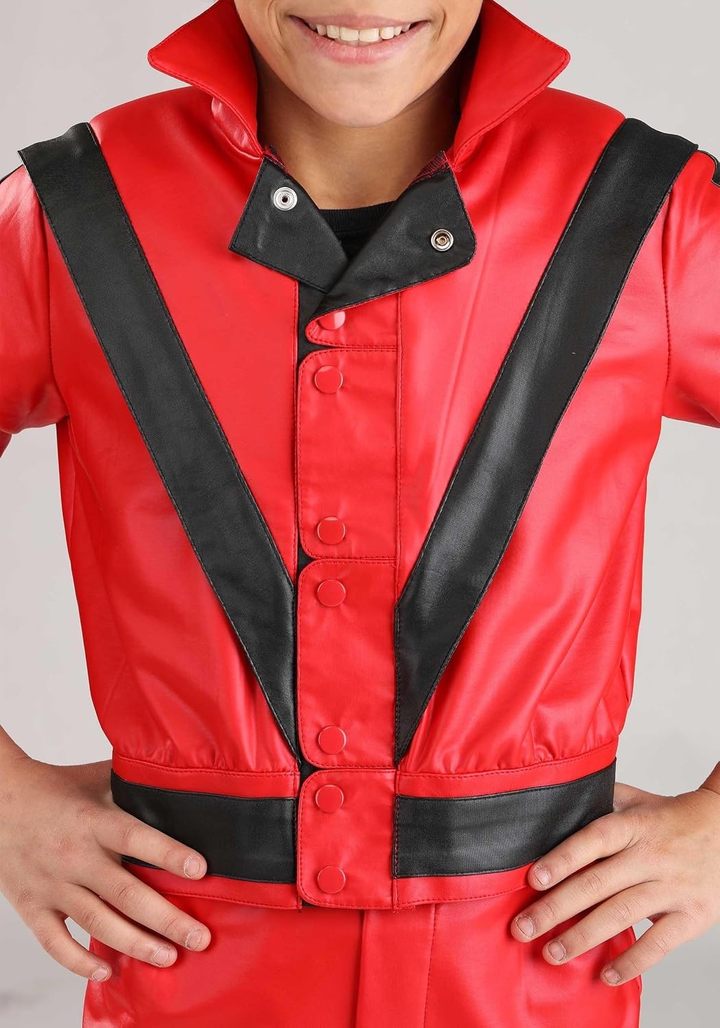 image:imageKids Michael Jackson Thriller Costume Red Tracksuit Michael Jackson Kids Costume for Halloween Outfit