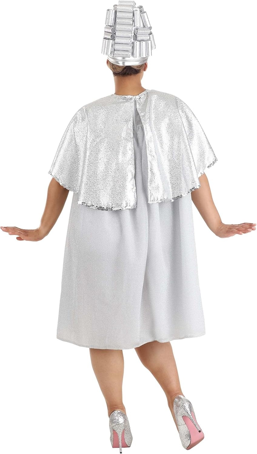 image:imageIconic Grease Beauty School Dropout Womens Costume with Silver Cape amp Foam Hat Step Back in Time